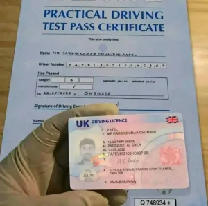 UK driving license - Real Passports LLC